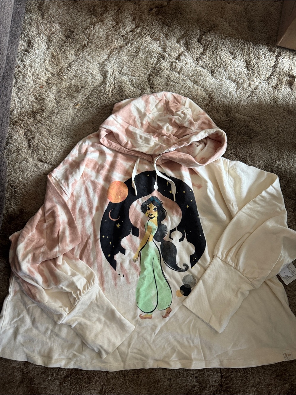 Women’s Disney cropped hoodie